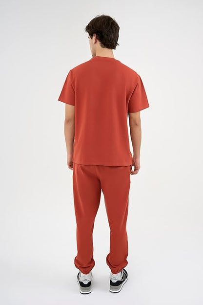 DCYPHR Discovery Men's Lounge Explorer Joggers- Burnt Orange