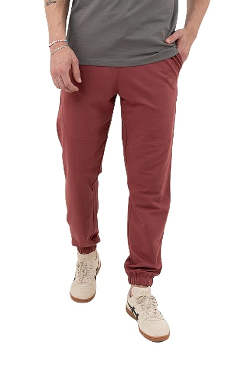DCYPHR Men's Enduro Stretch Joggers- Rose Wood