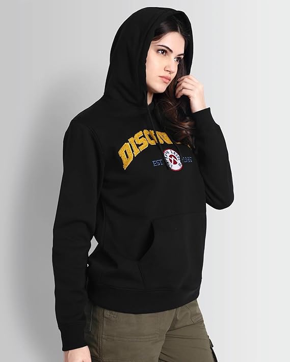 DCYPHR Discovery Varsity 1985 Hoodie - Black
