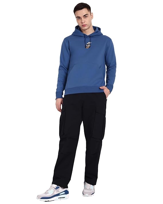 DCYPHR Retro Cityscape Hoodie - Cloisonne Blue