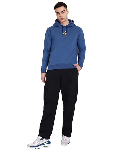 DCYPHR Retro Cityscape Hoodie - Cloisonne Blue