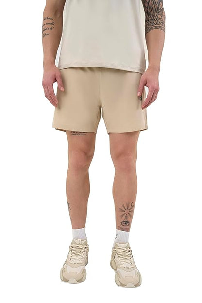 DCYPHR Men's AUSM5X™ Shorts- Ivory Mist