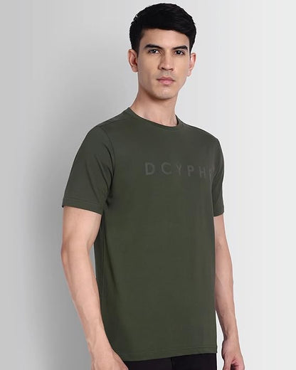 DCYPHR Essentials Stretch Brand Tee- Climbing Olive