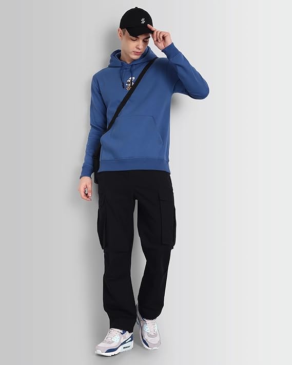 DCYPHR Retro Cityscape Hoodie - Cloisonne Blue