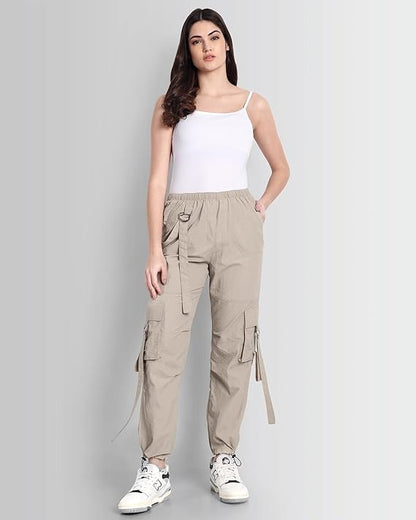 DCYPHR Horizon 6 Pockets Cargo- Light Beige