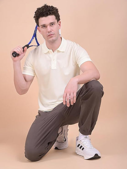 DCYPHR DCPHR Men's Gravitas Polo- Off White