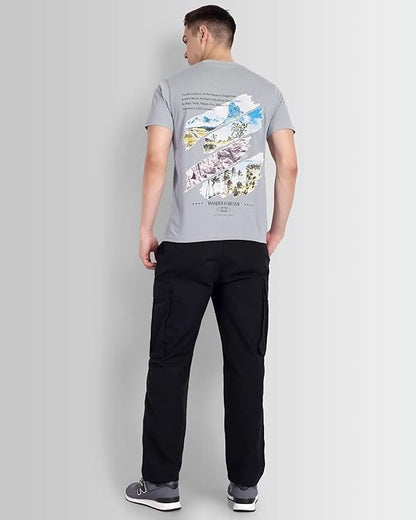 DCYPHR Wander Forever Graphic Tee- Glacier Grey