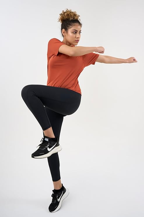 DCYPHR Women's AUSM5X™ Raglan Tee - Burnt Orange