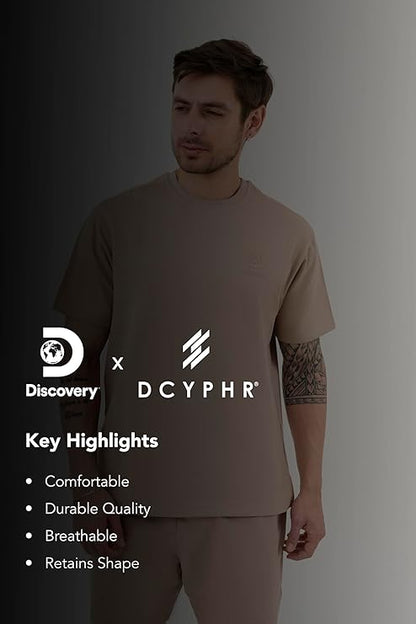 DCYPHR Discovery Men's Lounge Explorer Tee- Dune Earth
