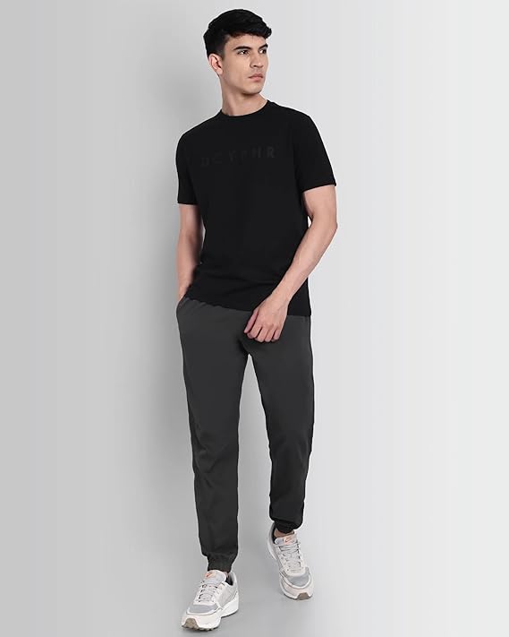 DCYPHR Essentials Stretch Brand Tee- Black