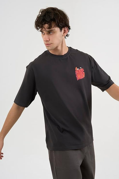 DCYPHR Discovery Men's Voice of The Wild Graphic Tee- Dark Night