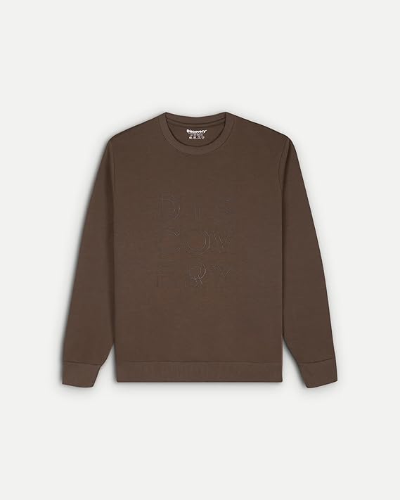 DCYPHR Discovery Brand Affinity Sweatshirt- Desert Brown