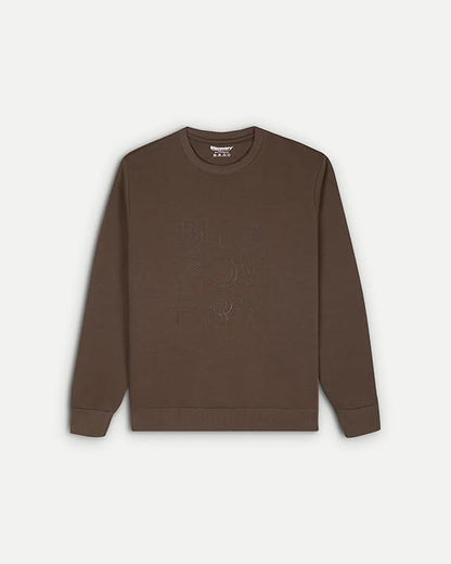 DCYPHR Discovery Brand Affinity Sweatshirt- Desert Brown