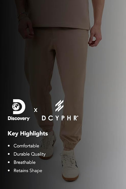 DCYPHR DISCOVERY Men's Lounge Explorer Joggers-Dune Earth