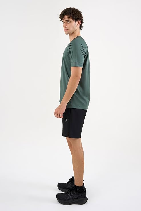 DCYPHR Men's AUSM5X™ Raglan Tee- Deep Emerald