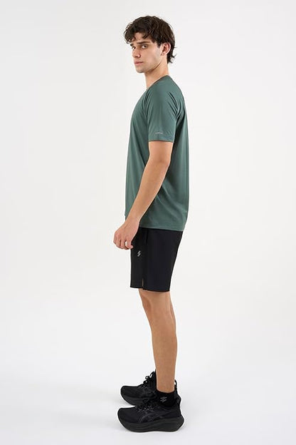 DCYPHR Men's AUSM5X™ Raglan Tee- Deep Emerald