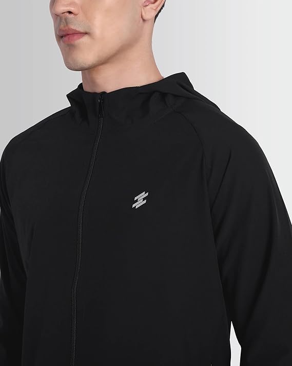 DCYPHR Active Explorer Windbreaker- Black