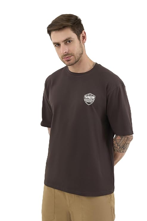 DCYPHR Discovery Men's Jaguar Graphic Tee- Truffle