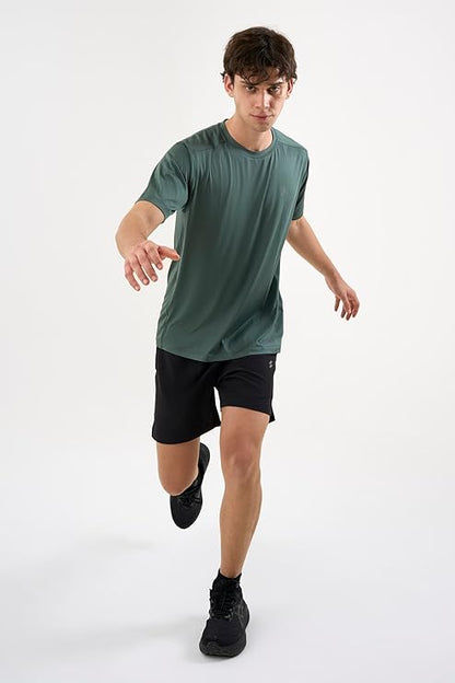 DCYPHR Men's AUSM5X™ Raglan Tee- Deep Emerald