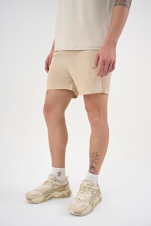 DCYPHR Men's AUSM5X™ Shorts- Ivory Mist