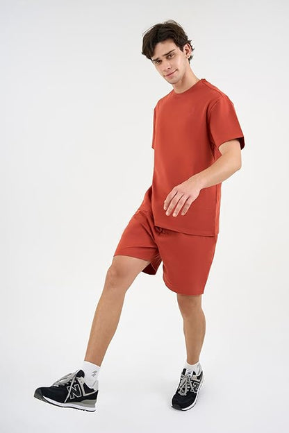 DCYPHR Discovery Men's Lounge Explorer Shorts- Burnt Orange