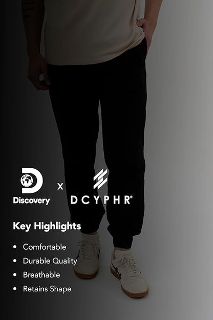 DCYPHR Discovery Men's Armour Cargo Joggers-Black