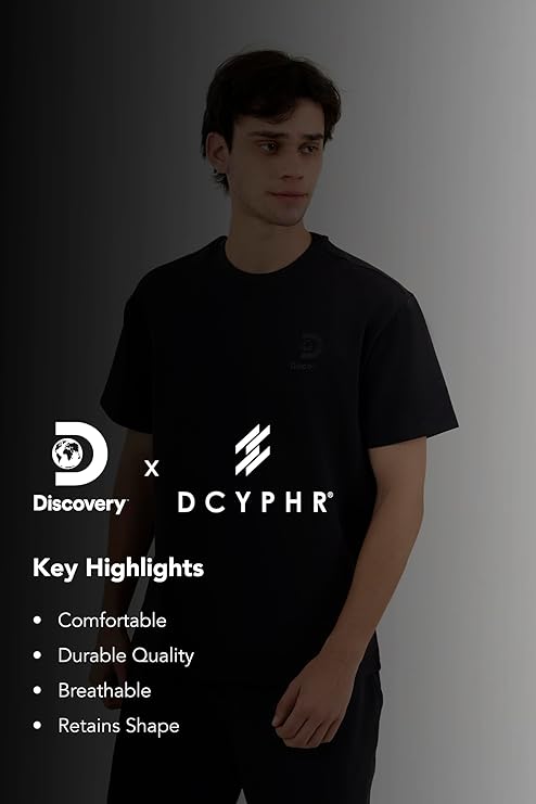 DCYPHR Discovery Men's Lounge Explorer Tee- Dark Night