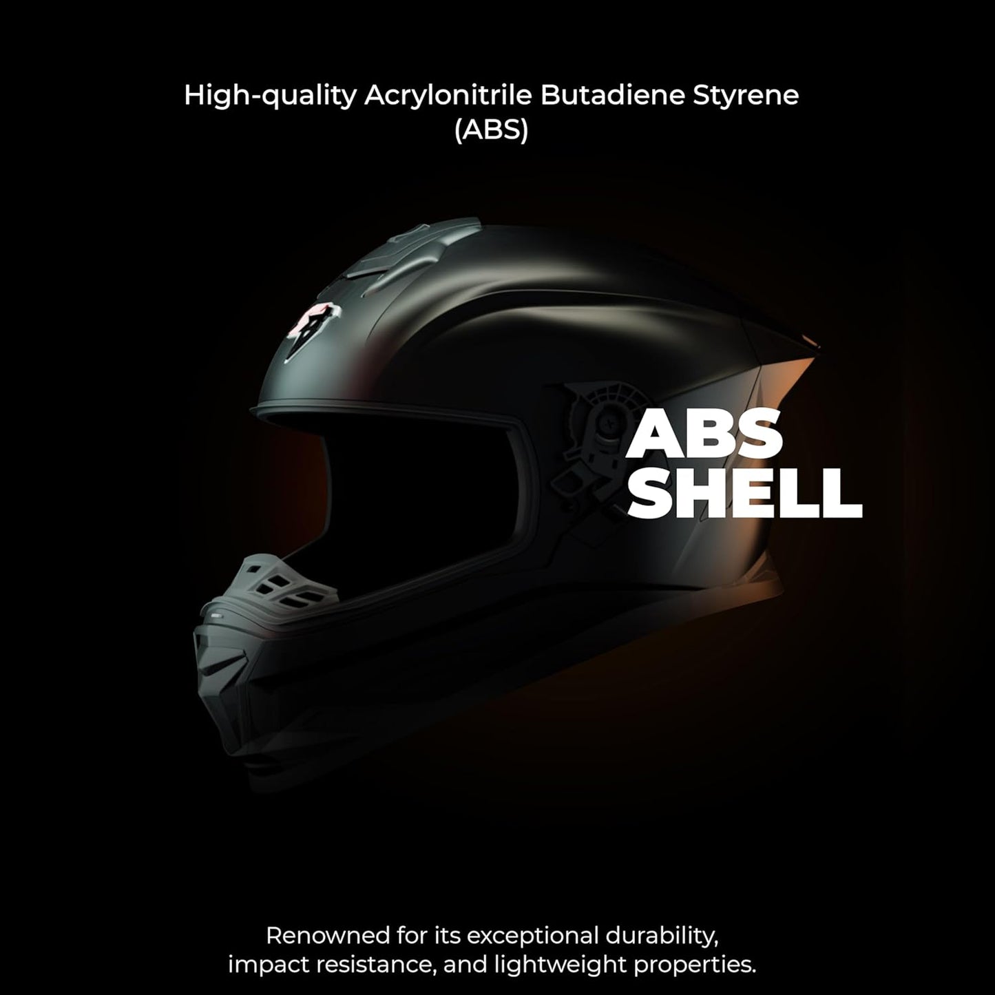 Steelbird SBH-57 Fighter F6 ISI and DOT Certified Full Face Helmet for Men and Women with Inner Silver Sun Shield (Glossy Neon Black)
