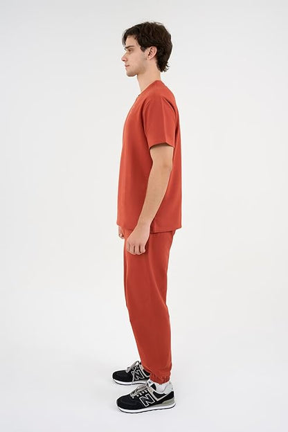 DCYPHR Discovery Men's Lounge Explorer Tee- Burnt Orange