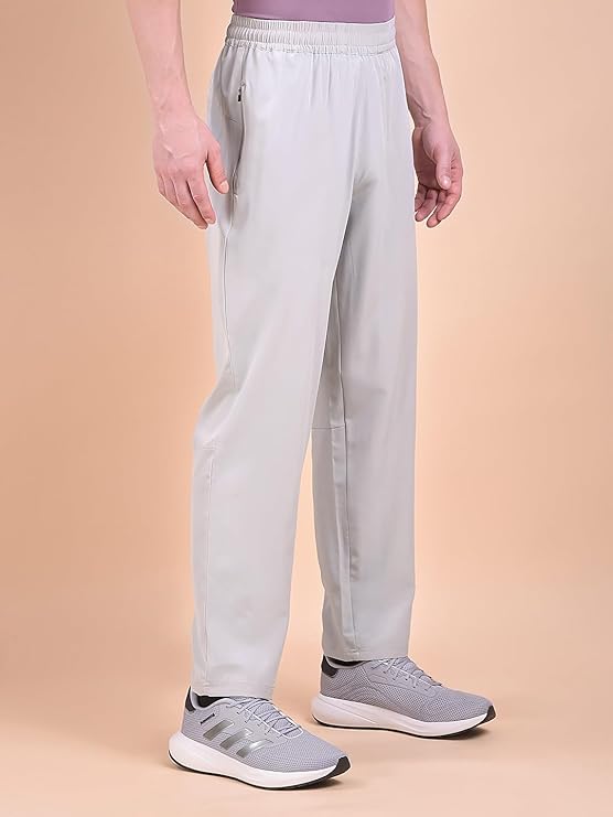 DCYPHR Men's Mono Flex Track Pant- Light Grey