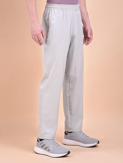 DCYPHR Men's Mono Flex Track Pant- Light Grey