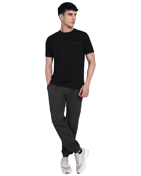 DCYPHR Essentials Stretch Brand Tee- Black