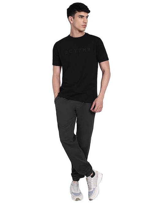 DCYPHR Essentials Stretch Brand Tee- Black