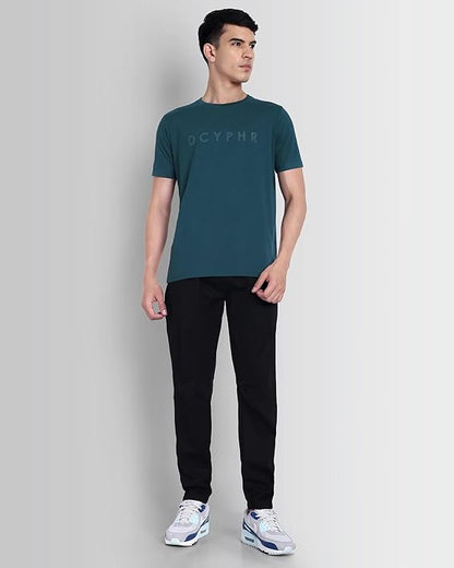 DCYPHR Essentials Stretch Brand Tee- Legion Blue