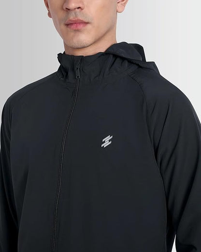 DCYPHR Active Explorer Windbreaker- Charcoal