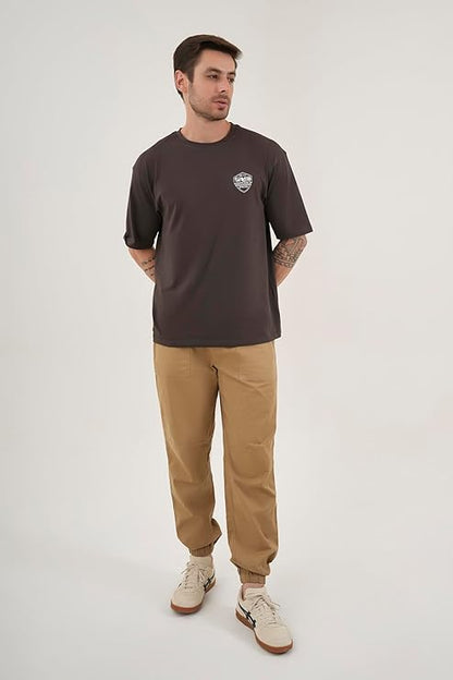 DCYPHR Discovery Men's Armour Cargo Joggers- Beige