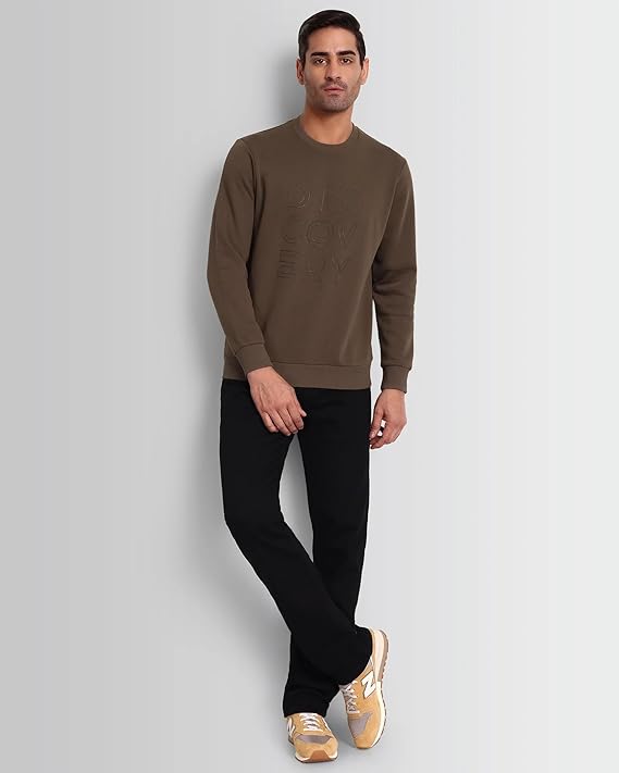 DCYPHR Discovery Brand Affinity Sweatshirt- Desert Brown