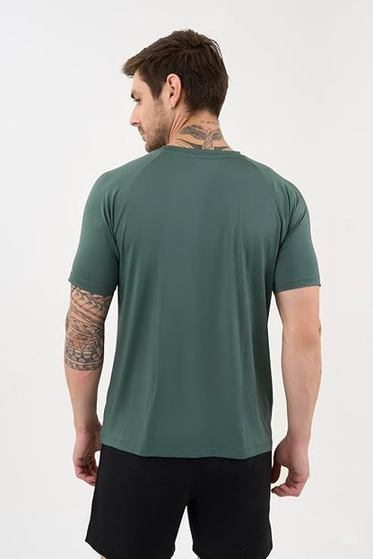 DCYPHR Men's AUSM5X™ Crewneck Tee- Deep Emerald