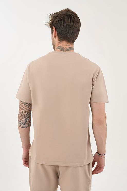 DCYPHR Discovery Men's Lounge Explorer Tee- Dune Earth