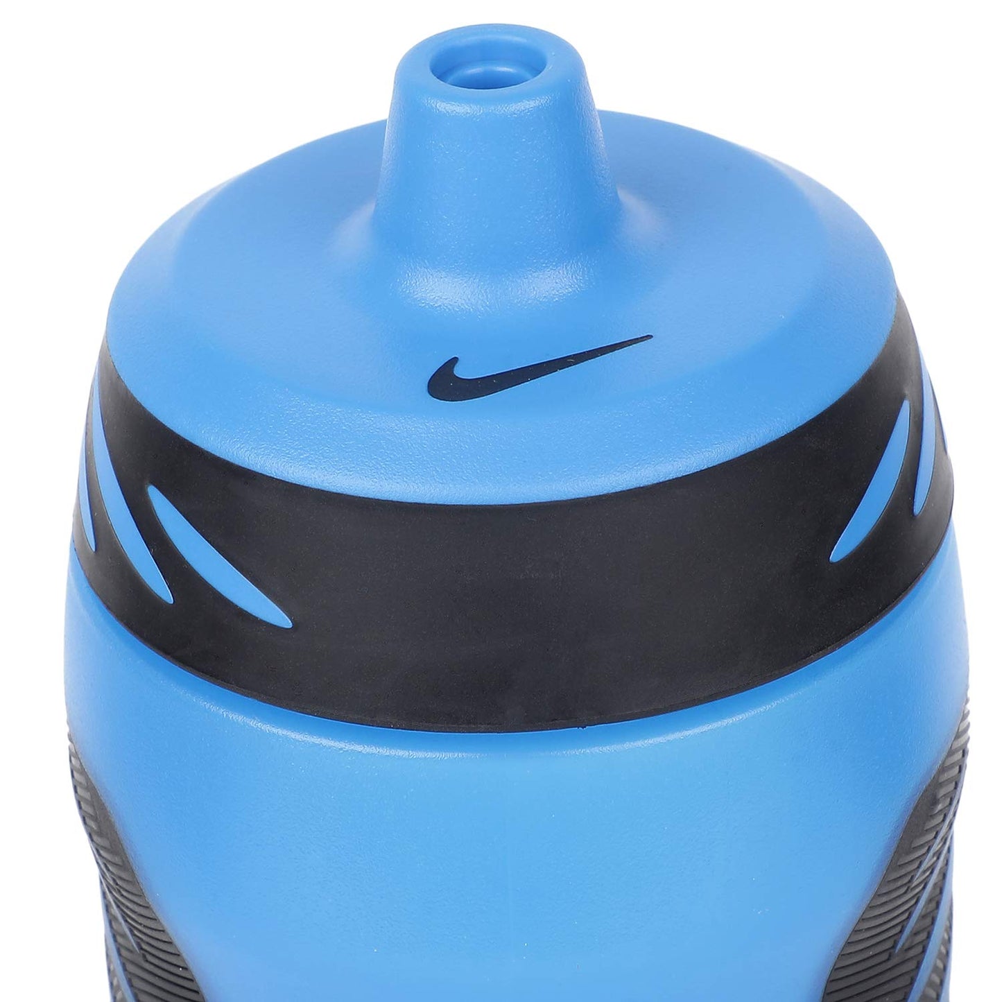 Refurbished NIKE WATER BOTTLE HYPERFUEL SQUEEZE 18 OZ (Blue/Black/White)