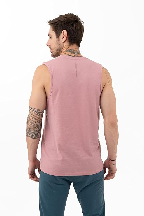 DCYPHR Men's Core Lite Flex Tee- Dusk Pink
