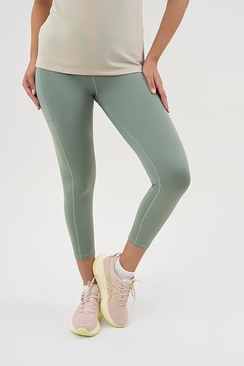DCYPHR Women's AUSM5X™ High-Rise Pants- Ice Green