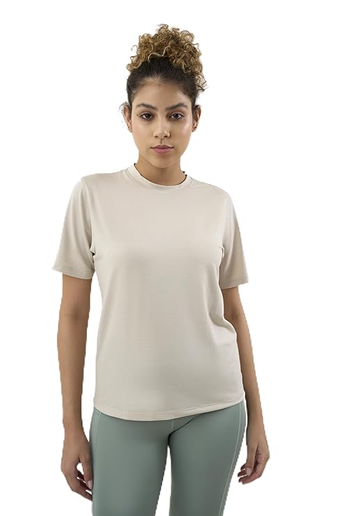 DCYPHR Women's AUSM5X™ Mesh Tee- Ivory Mist