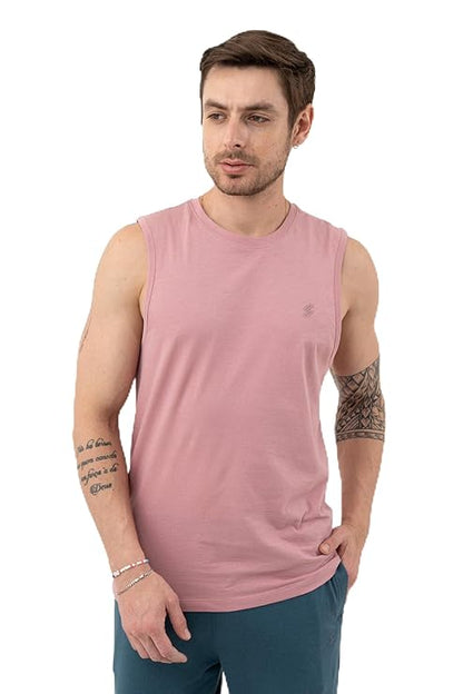 DCYPHR Men's Core Lite Flex Tee- Dusk Pink