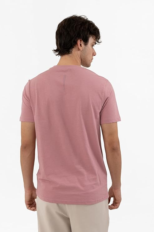 DCYPHR Men's Core Lite Crewneck Tee- Dusk Pink