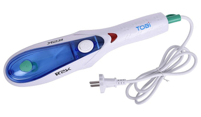 Steelbird R2K Portable Steam Iron Handheld Tobi Garment Steamer (White and Blue)
