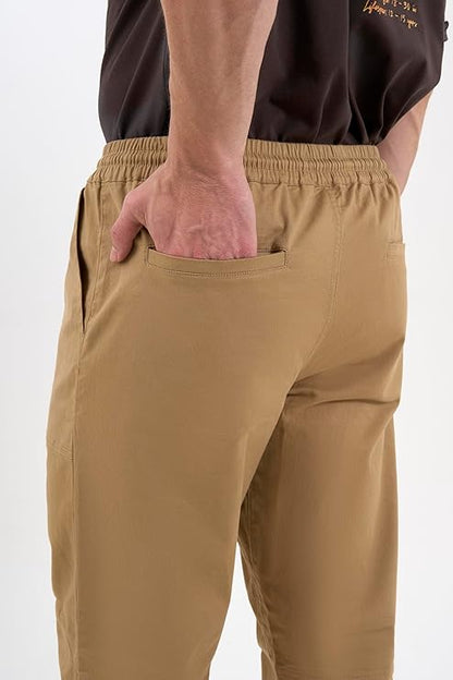 DCYPHR Discovery Men's Armour Cargo Joggers- Beige