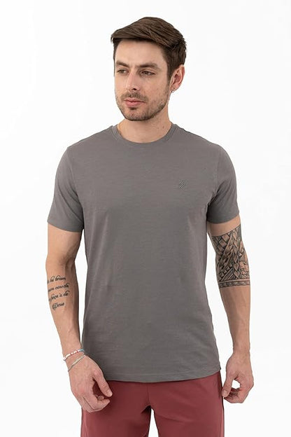 DCYPHR Men's Core Lite Crewneck Tee -Titanium