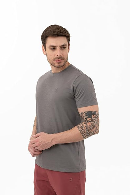 DCYPHR Men's Core Lite Crewneck Tee -Titanium