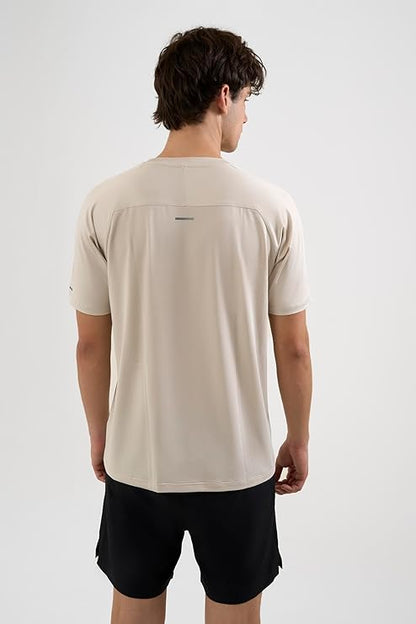 DCYPHR Men's AUSM5X™ Raglan Tee- Ivory Mist